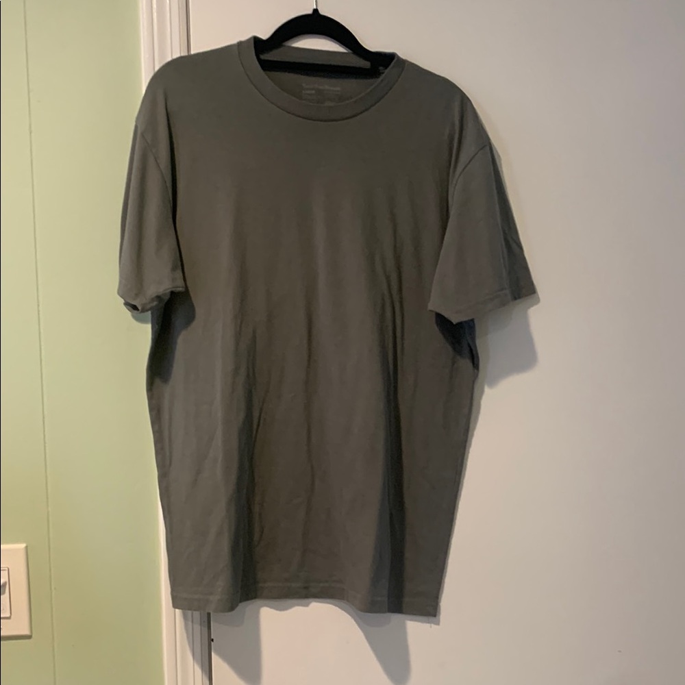 Gray Short Sleeve Tee Classic Fit